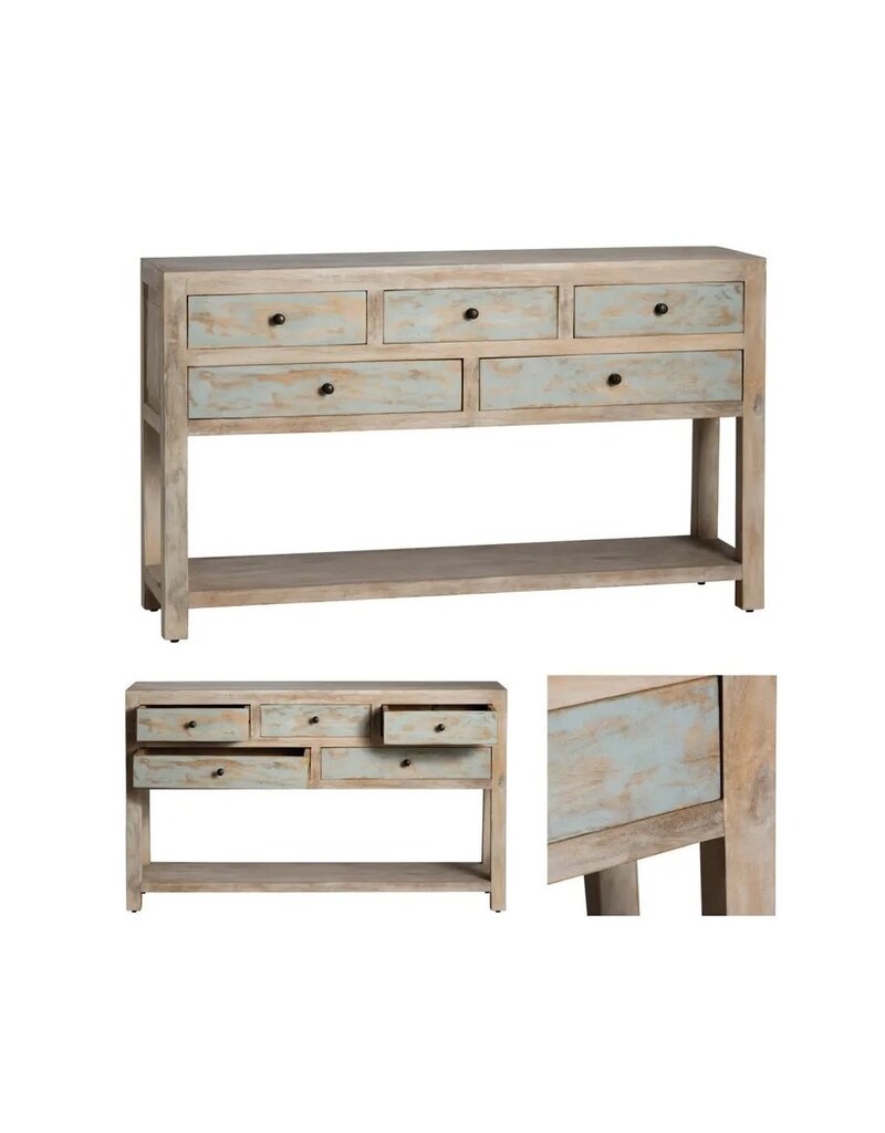Grand Harbor Grand Harbor Console Table, 5-Drawer