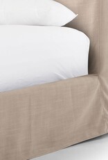 Daphne Daphne Slipcover Queen Bed, Hootie Pearl, Almond