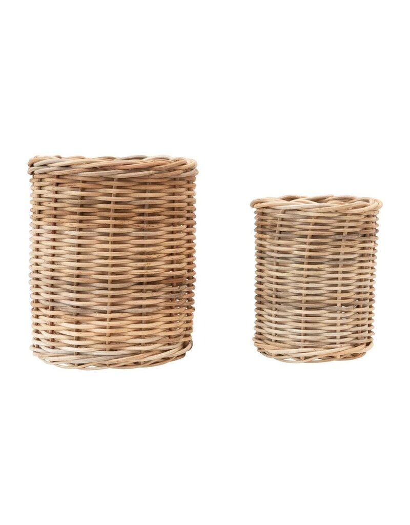 At The Table Wicker Baskets, Set of 2