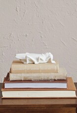 Dapper Home Stoneware Bisque Grasshopper, White