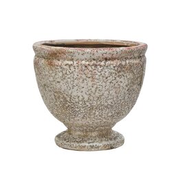 Sunset Villa Terra-cotta Footed Planter, Hold 5" Pot