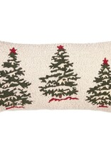 Chandler 4 Corners 15" x 30" Trees on White Pillow