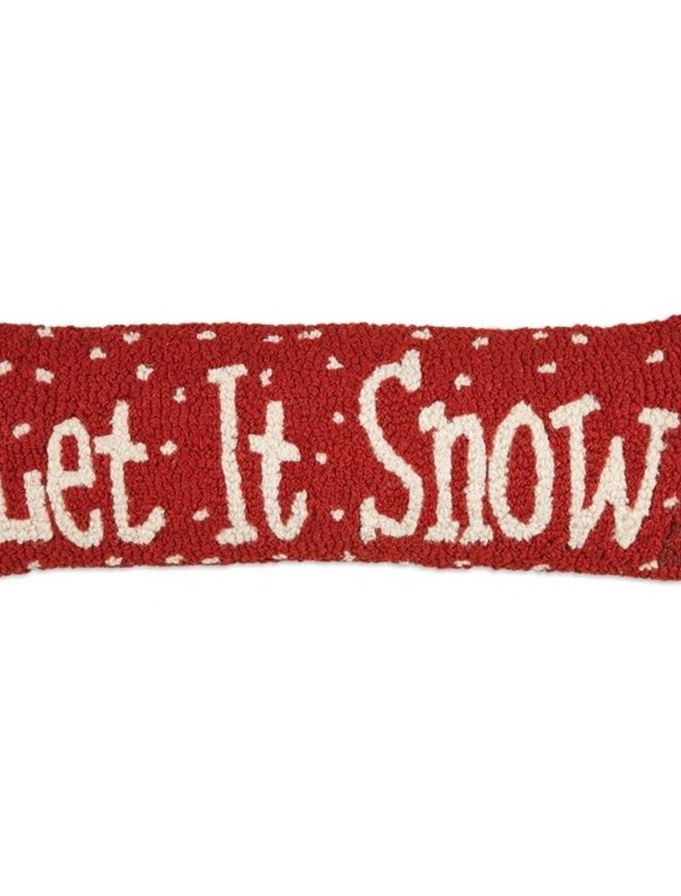 Chandler 4 Corners 8" x 24" Let it Snow Pillow