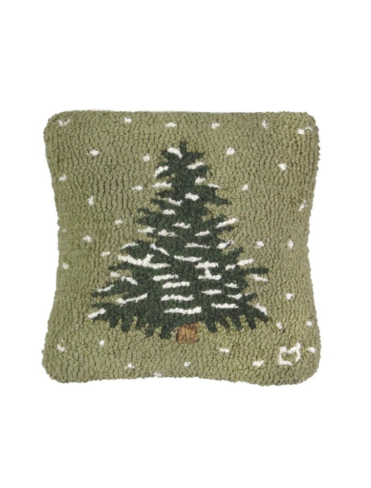 Chandler 4 Corners 14" x 14" Flurries Frosted Tree Pillow