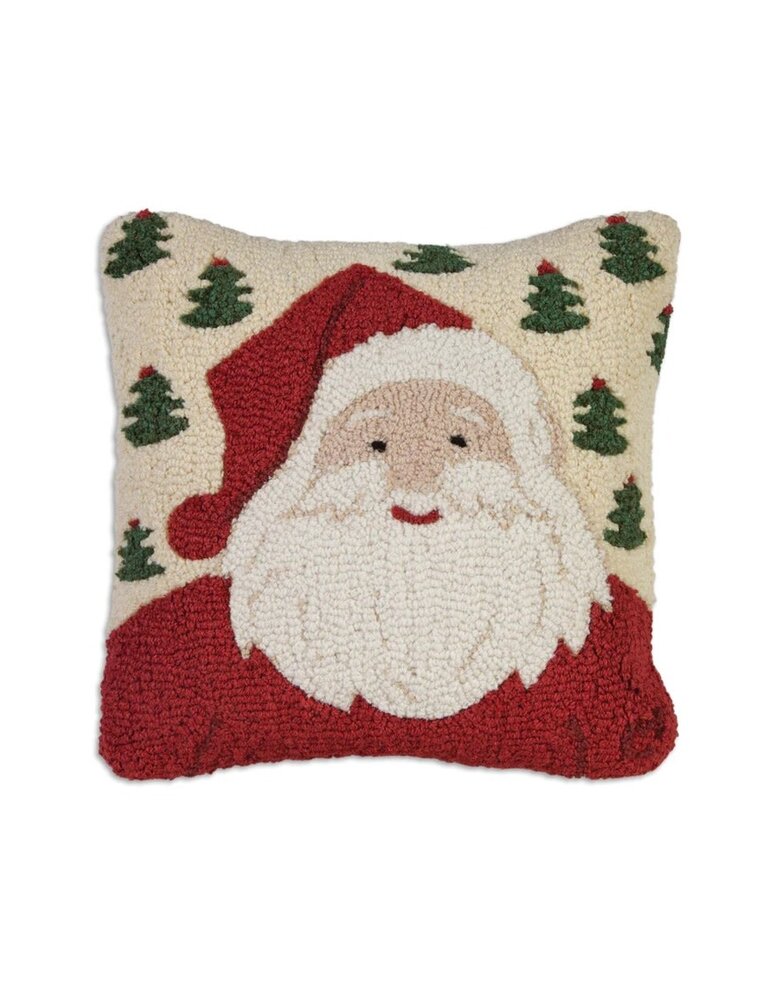 Chandler 4 Corners 18" x 18" Jolly Ole Santa Pillow