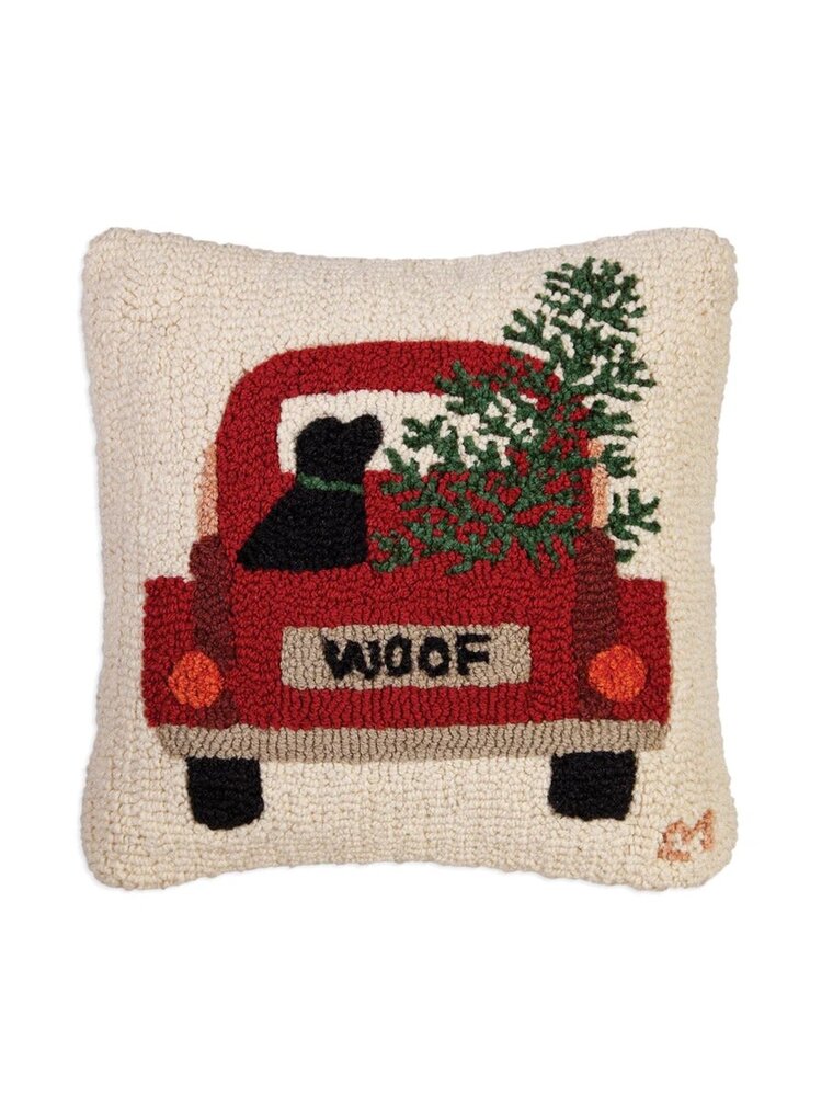 Chandler 4 Corners 18" x 18" Truck Tree Lab Pillow