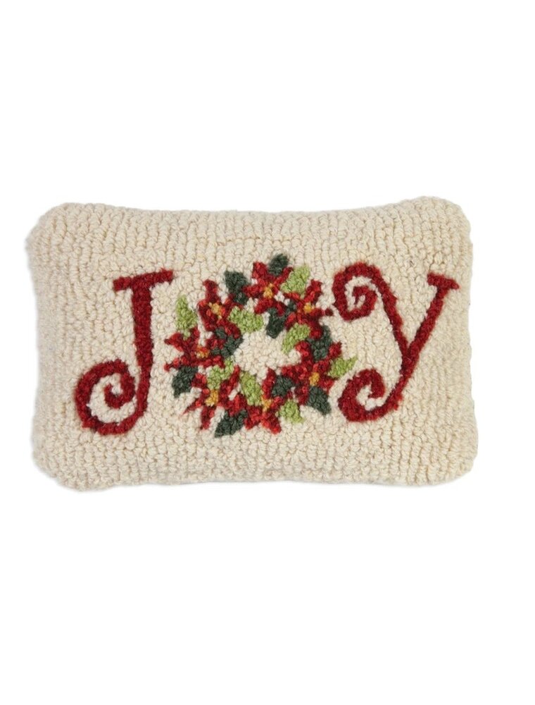 Chandler 4 Corners 8" x 12" Poinsettia Joy Pillow