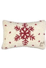 Chandler 4 Corners 8" x 12" Red Flake Pillow
