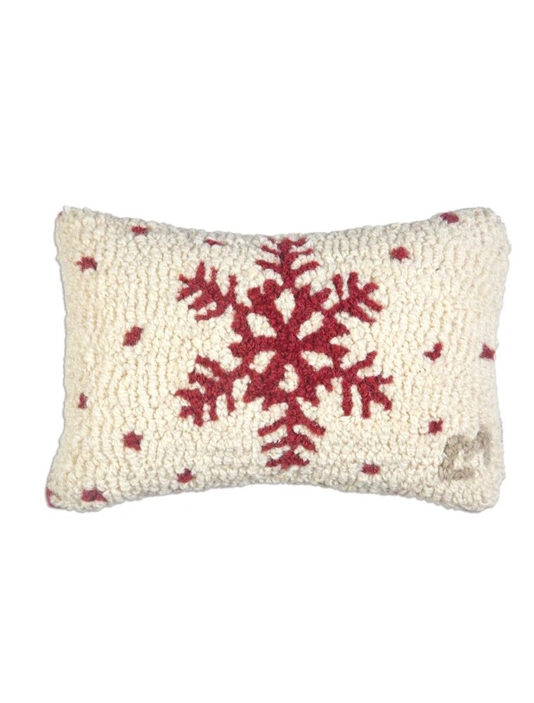 Chandler 4 Corners 8" x 12" Red Flake Pillow