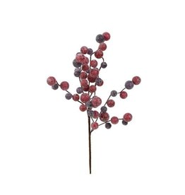 AB Floral 17" Frosted Mixed Berry Pick
