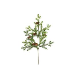 AB Floral 16" Pine/Pinecone Spray