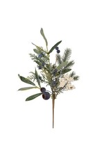 AB Floral 16" Berry Arborvitae Leaf Pick