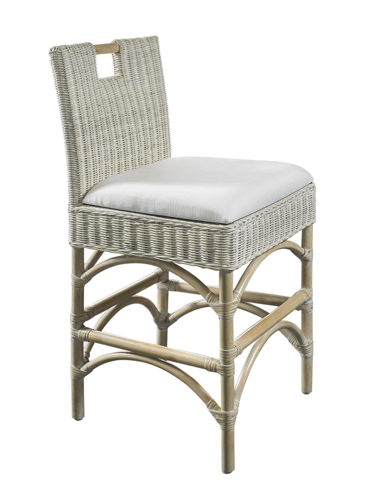 Padmas Malio Counter Stool, White
