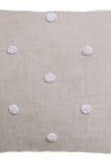 Ryan Studio 14 x 20 Pillow - Flanged French Knot Flax