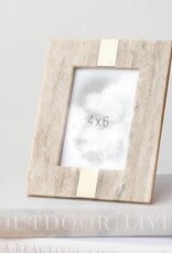 PD Home 4x6 Beige Marble Photo Frame