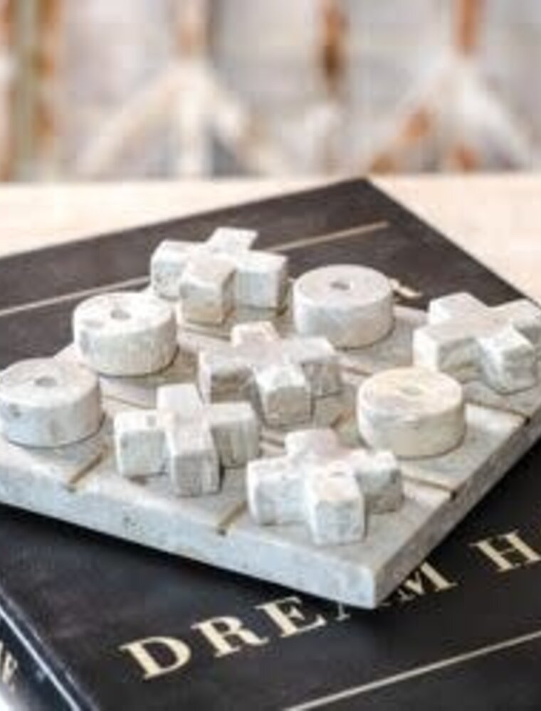 PD Home Marble Tic Tac Toe