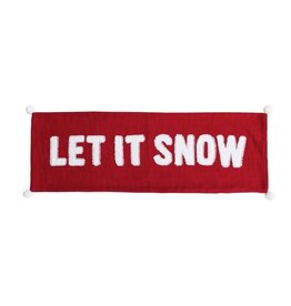 Ho Ho Ho 36 x 12 Let It Snow Lumbar Pillow