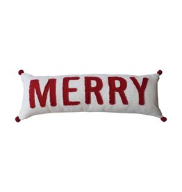 Let It Snow 36 x 12 Merry Lumbar Pillow