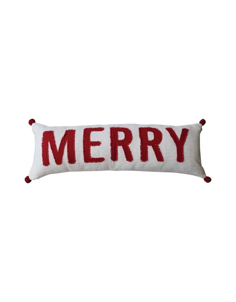 Let It Snow 36 x 12 Merry Lumbar Pillow