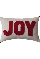 Let It Snow 16 x 10 Joy & Jingle Bells Pillow