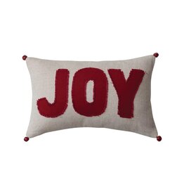 Let It Snow 16 x 10 Joy & Jingle Bells Pillow