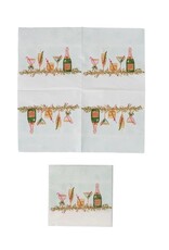 Filled With Cheer Cocktail Napkins w/Christmas Cocktails