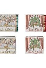 Flaire Safety Matches w/Reindeer, 2 Styles, EACH