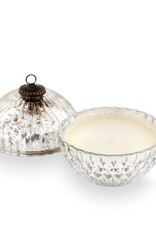 Noble Holiday Silver Mercury Ornament Candle, Balsam & Cedar