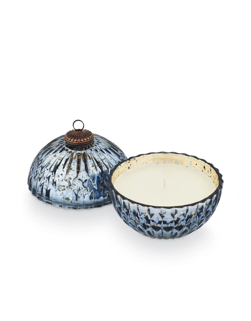 Noble Holiday Blue Mercury Ornament Candle, North Sky