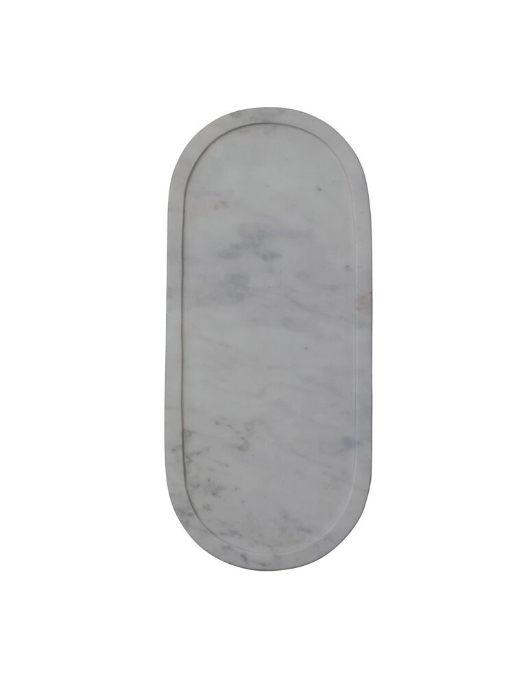 Marble White Marble Tray