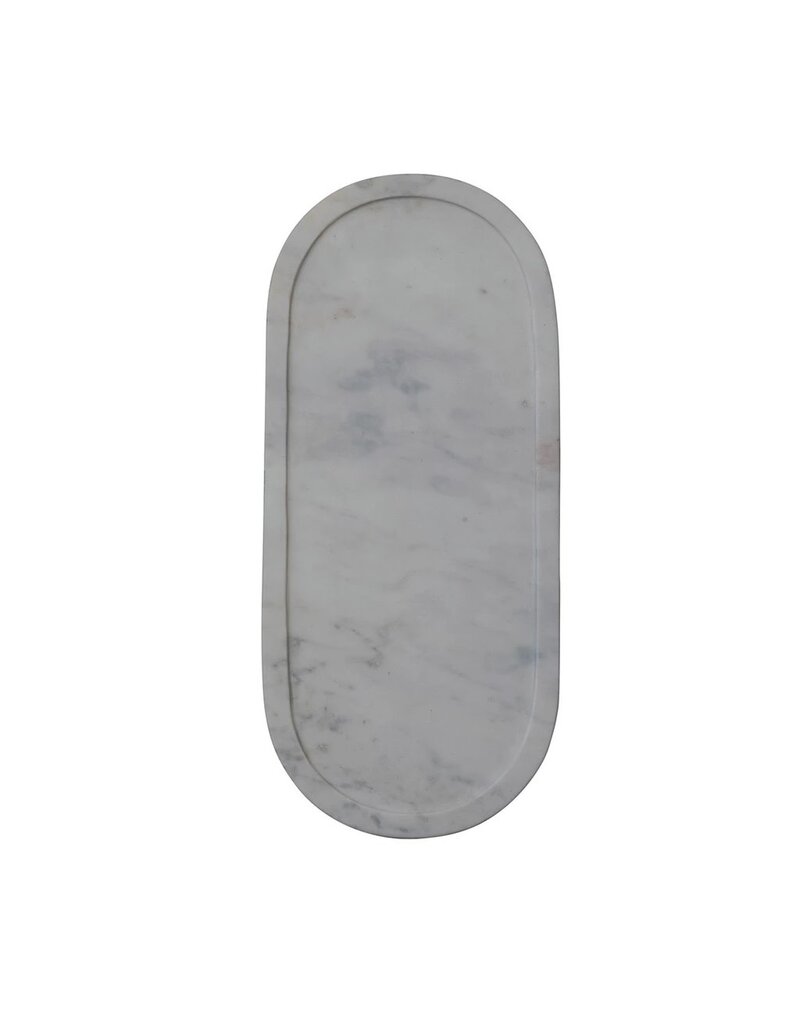 Marble White Marble Tray