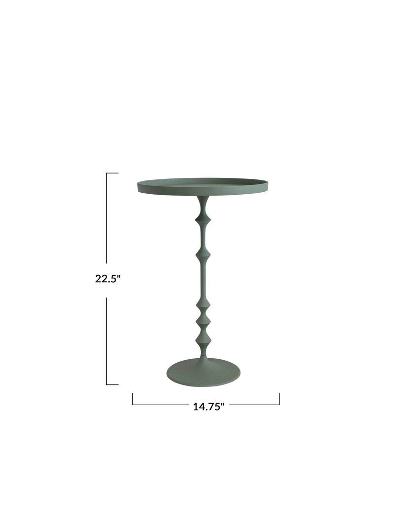 Sage Metal Side Table