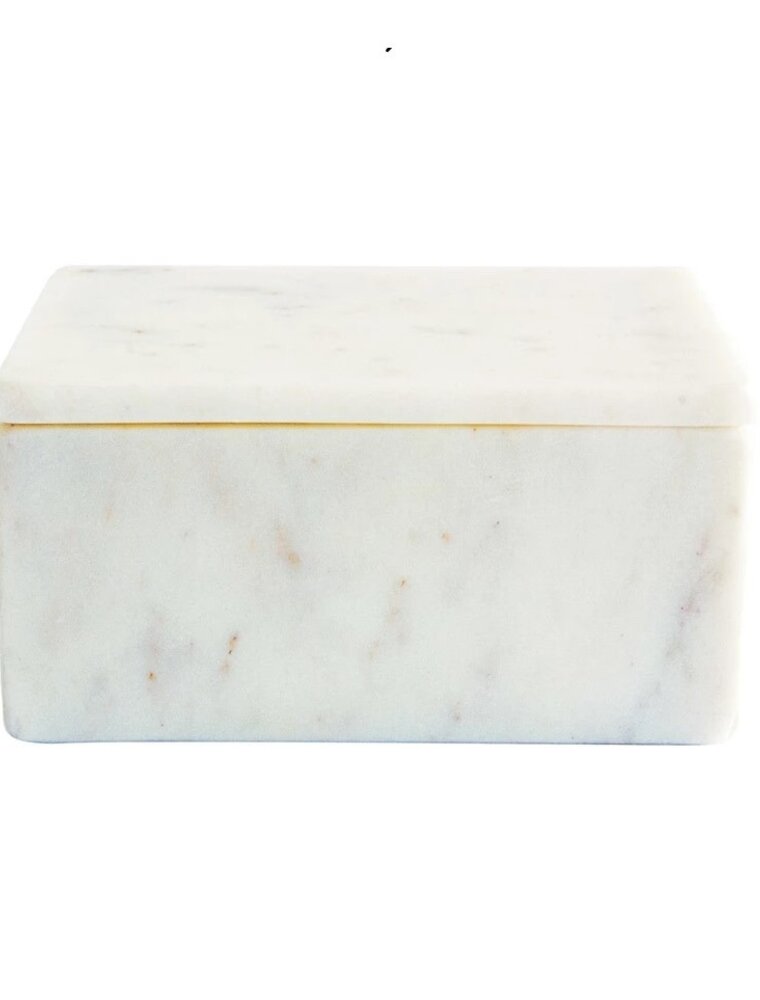 Marble Marble Box w/ Lid