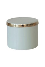 Mint Green Enamel Metal Box