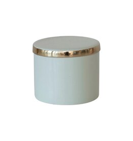 Mint Green Enamel Metal Box