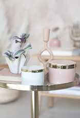 Mint Green Enamel Metal Box