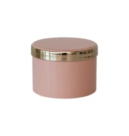 Coral Green Enamel Metal Box