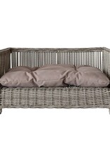 Secret Garden Woven Wicker Pet Bed