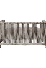 Secret Garden Woven Wicker Pet Bed