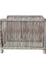 Secret Garden Woven Wicker Pet Bed