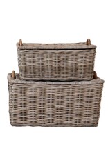 Sonoma Set of 2 Rattan Trunks w/Handles