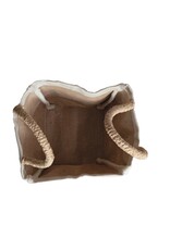 Daily Routines Large Cotton Canvas Container w/Raffia Handle, EACH