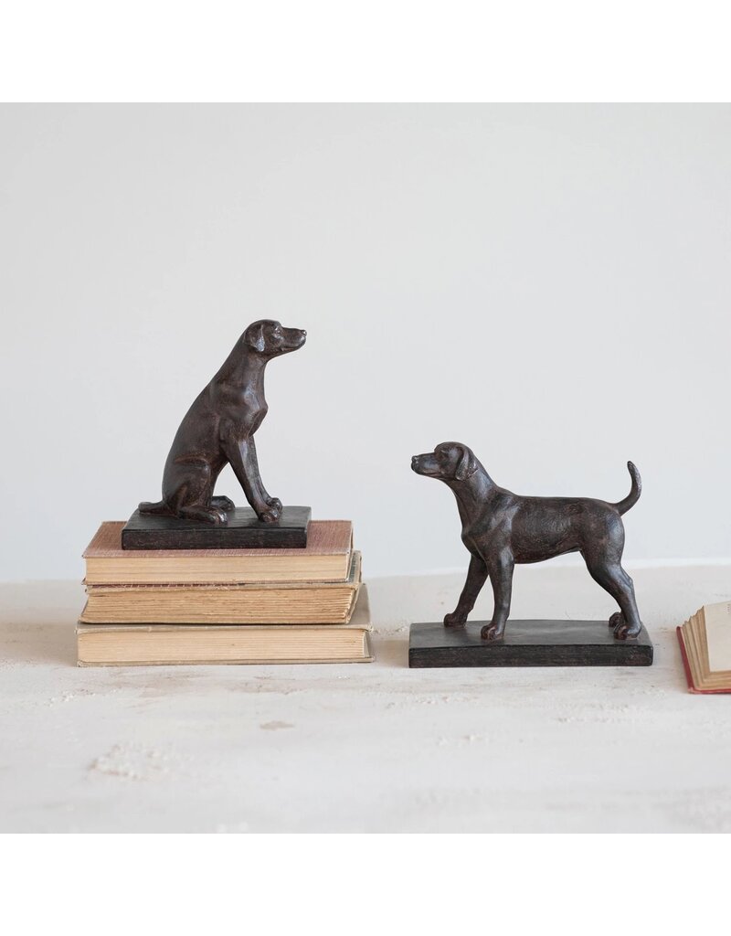 Bits & Bobs Resin Dog Bookends, Set of 2