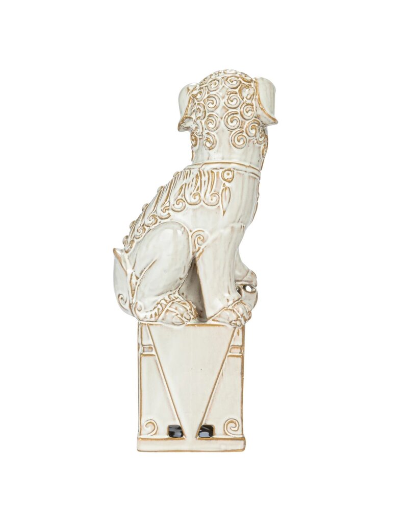 Dapper Home Set of 2 Vintage Reproduction Foo Dog Décor/Bookends