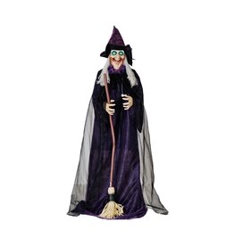 Animated Witch w/ Lights & Sound, Motion Activated