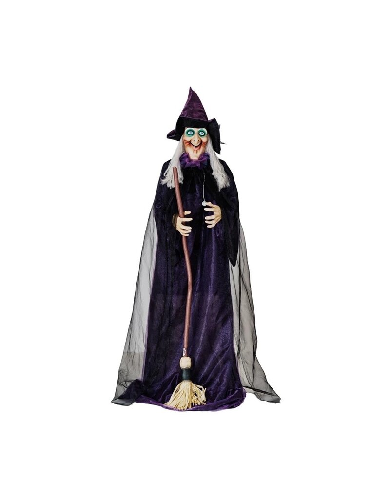 Animated Witch w/ Lights & Sound, Motion Activated