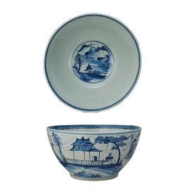 Dapper Home Hand-Painted Porcelain Vintage Reproduction Planter/Bowl