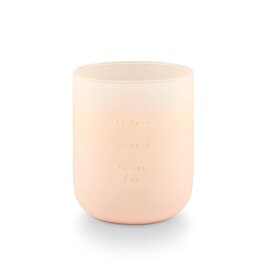 Go Be Lovely Coconut Milk Mango Bridal Aisle Glass Candle