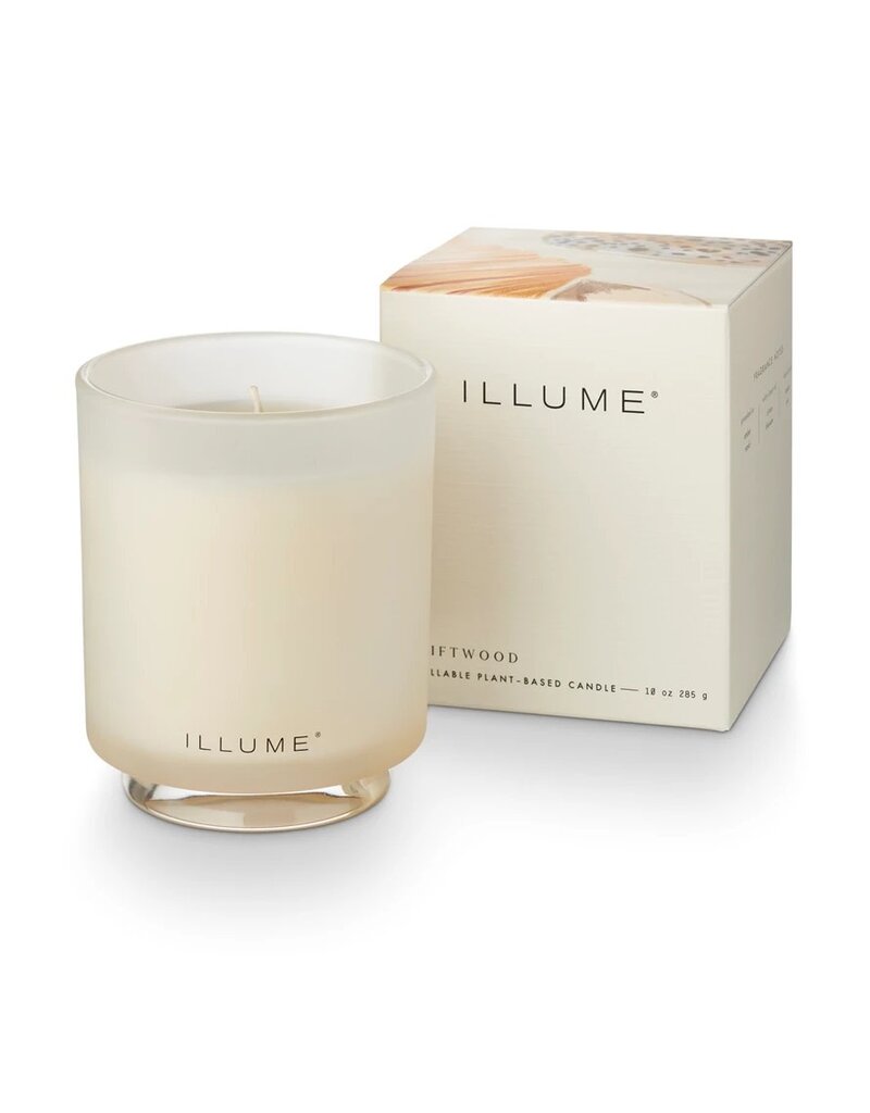 Beautifully Done Driftwood - Refillable Boxed Glass Candle