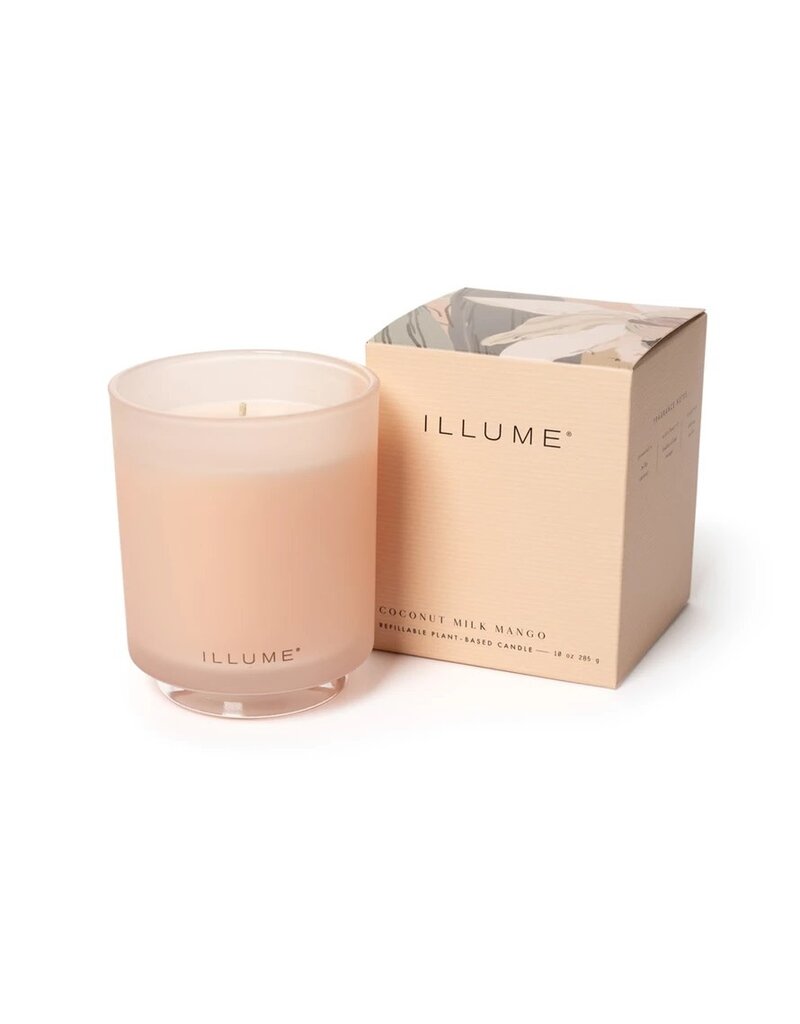 Beautifully Done Coconut Milk Mango Boxed Glass Candle